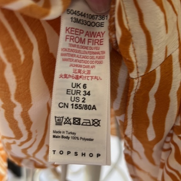 Topshop silk like blouse‎ - Picture 5 of 5